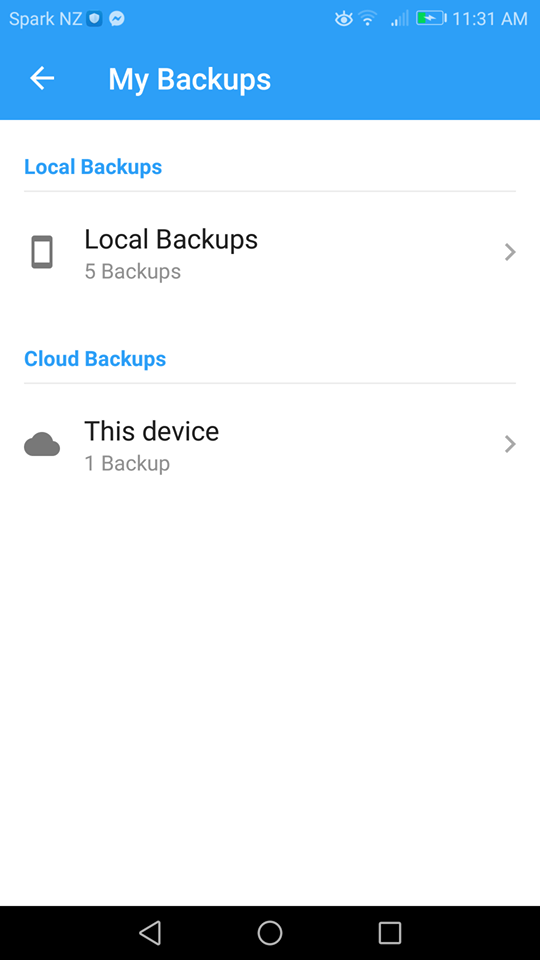 How to backup contacts on Android