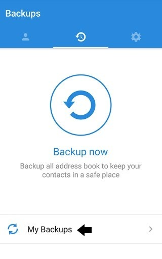 Backups online can transfer these easily