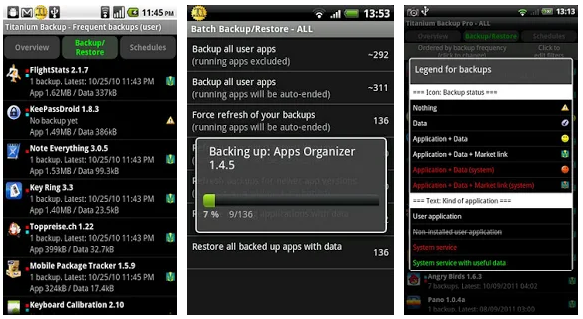 Users of Titanium can browse the data for each of their apps