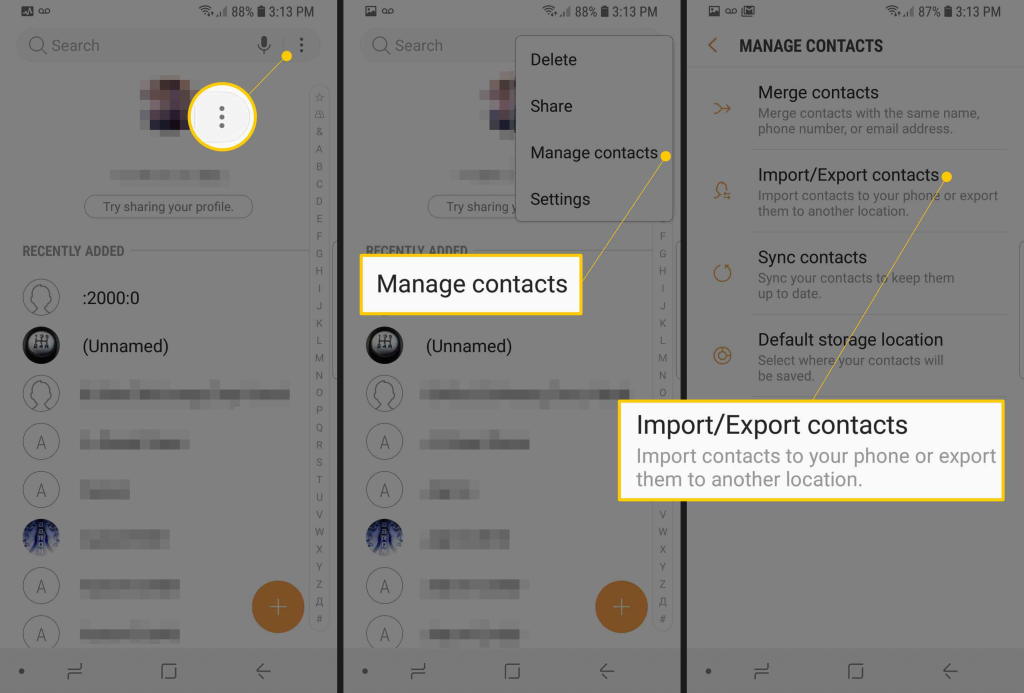 How to Transfer Contacts from Android to SIM Card Contacts