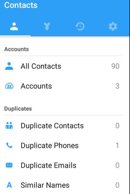 contacts cleaner app contacts cleaner app