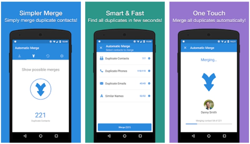 Contact Cleaner is our pick for the best duplicate contacts remover app for Android