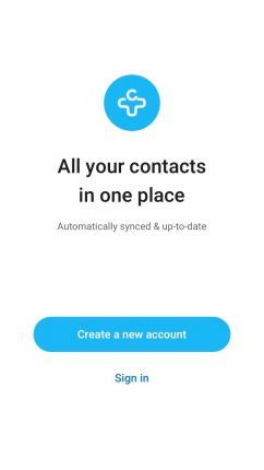 Use the contact delete app Contact+