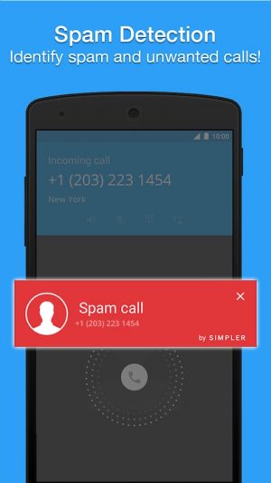 Simple, uncomplicated spam detection from the Simpler app developers
