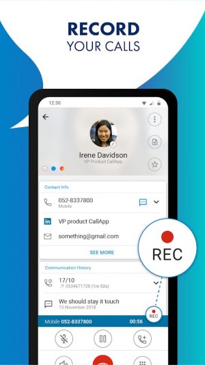 Call recording functionality for important communications Call recording functionality for important communications