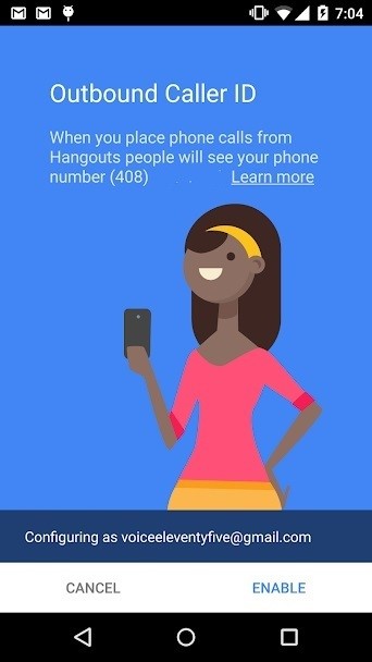 Make free calls and more with Hangouts Dialer.