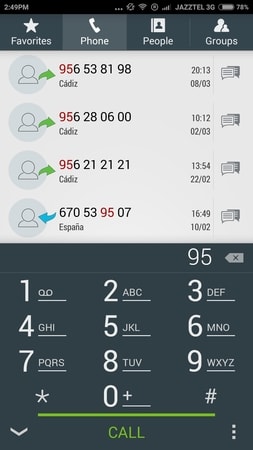 Merge SIM contacts with True Phone Dialer.