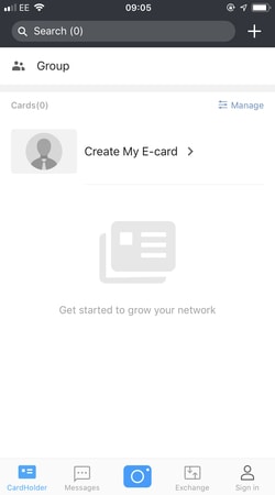 Add notes to contacts with the CamCard business card scanner.