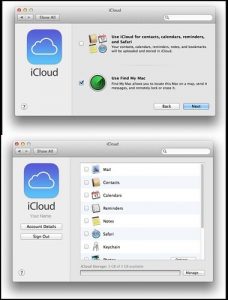 Upload and store your iPhone contacts to an iCloud account