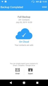 Import your contacts from the cloud